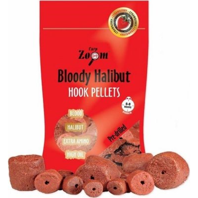 Carp Zoom Strawberry halibut pellets 150g 20mm