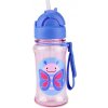 SKIP HOP Zoo tritan Fľaša so slamkou 355ml Motýlik 12m+ 9Q776410