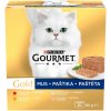 Gourmet Gold tuniak pečeň morka hovädzie 8 x 85 g