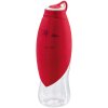 Hunter fľaša s miskou List, červená 550 ml