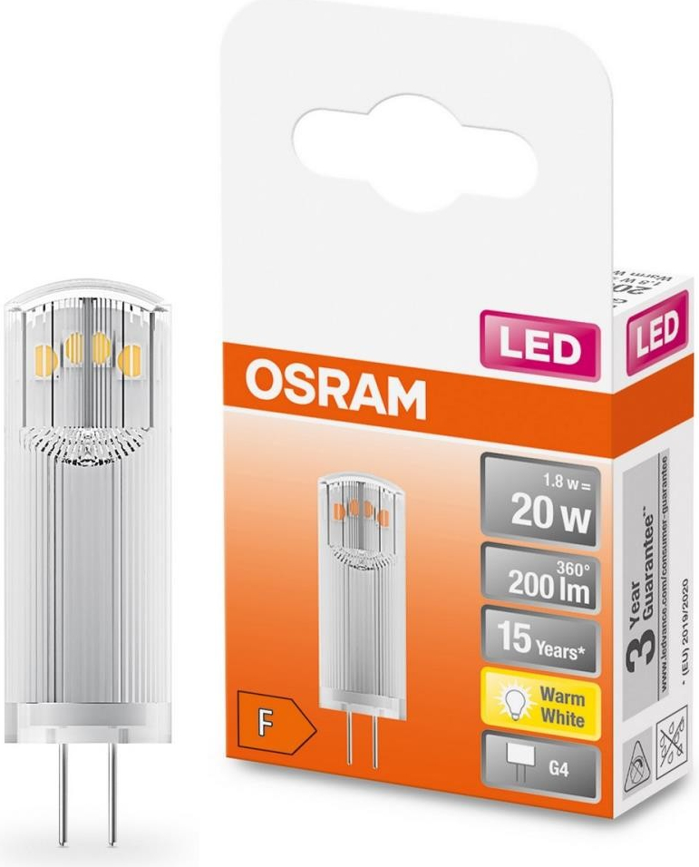 Osram LED Žiarovka G4/1,8W/12V 2700K od 4,09 € - Heureka.sk