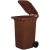 KUKA - nádoba na odpad 240 l, plastová hnedá