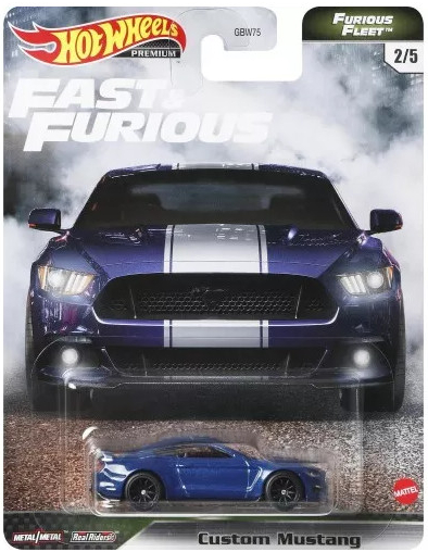 Mattel Hot Wheels Premium Fast and Furious Custom Mustang