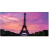 Foto obraz fotografie na skle Eiffelova veža Paríž 100x50 cm