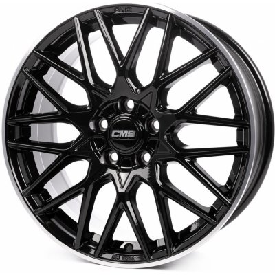 CMS C25 7x18 5x114,3 ET35 diamond rim black