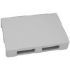Paleta plastová šedá plná 1200x800x163