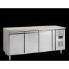 TEFCOLD Chladiaci stôl so zadným lemom | GC 73 | 3 dvere GN1/1