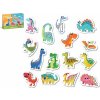 Magnetická hra Dinosaury 15 kusov