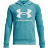 Detská športová mikina cez hlavu Under Armour RIVAL FLEECE HOODIE K modrá 1357585-433 - YL