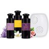 Parfumia Voňavá sada 3 ks aróma esencií + aroma lampa darčekové balenie