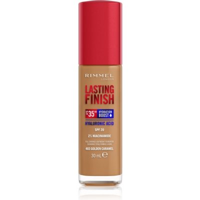 Rimmel Lasting Finish 35H Hydration Boost hydratačný make-up SPF20 403 Golden Caramel 30 ml