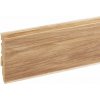 Lišta soklová PVC Cezar MASTERLINE 60 Napoli (451) 61,5x17,1x2200 mm 2.2 bm W-PC-ML60-451-220-LM [829475]