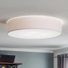 TK Lighting Stropné svietidlo Rondo, biele Ø 60 cm - 1581