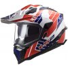 LS2 MX701 Explorer Atlantis Glossy Red White Blue - M (57-58)