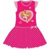 Setino - Dievčenské bavlnené letné šaty Tlapková patrola - Paw patrol - Skye - tm. ružové 98