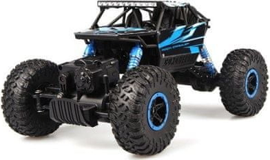 iMex Toys Conqueror 4x4 2800mAh RTR crawler modrá 100 minút jazdy 1:18