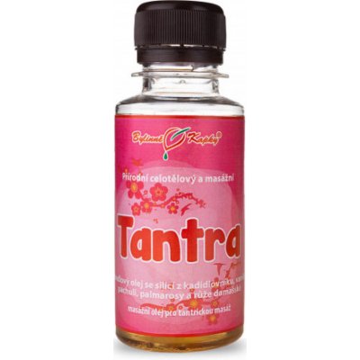 Bylinné kapky Tantra (tantrická masáž) masážny olej celotelový 100 ml