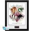 ABYstyle Zarámovaný plagát Harry Potter - Hogwarts Water Colour