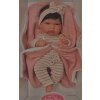 Antonio Juan 60146 miminko holčička Toneta Toneta s vlásky 33 cm