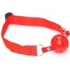 Mlčadlo Breathable Ball Gag Red