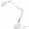 43161 | Lampa stolná s LED a lupou, 2400lm, USB napájanie, biela, EXTOL LIGHT
