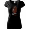 American football is my DNA - Dámske tričko Pure - 2XL ( Čierna )