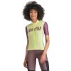 Cyklistický dres Sportful Supergiara Logo Shadow Lime/Bordeaux S