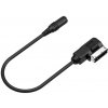 Univerzální Prepojovací kábel AMI MMI na 3,5 mm audio jack, AUX MP3 adaptér