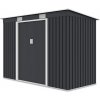 Hardmaister záhradný domček OREGON 261 x 121 cm studená sivá Hardmaister