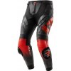 Kožené Nohavice Rebelhorn Inferno Black/Fluo Red 48