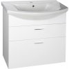 ZOJA umývadlová skrinka šuplíková 71,5x74x34cm, biela