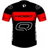 HQBC Dres QPI TEAM 2021 krátky rukáv čierna/červená
