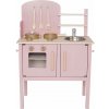 JaBaDaBaDoo JaBaDaBaDoo Detská drevená kuchyňa - ružová