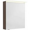 Sapho LINEX galérka s LED osvetlením, 60x70x15cm, ľavá/pravá. borovica rustik LX060-0016
