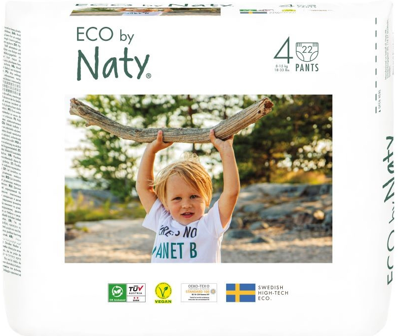 Eco by Naty Maxi 8-15 kg 22 ks