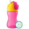 Philips AVENT Hrnček 300 ml Bendy s ohybnou slamkou dievča