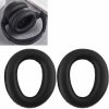 1 pár Sony MDR-1000X / WH-1000XM2 ušné vankúšiky, pena, Čierna