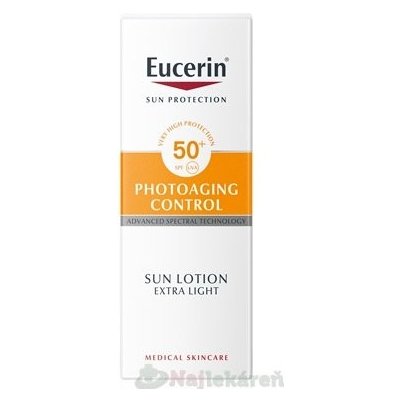 Eucerin SUN PHOTOAGING CONTROL SPF 50+ mlieko 150ml