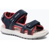 Juniorské sandále Geox Alben ocean blue/red
