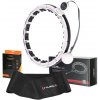 Sada masážní hula hoop HMS HHM16 se závažím, magnety a počítadlem a zeštíhlujícího pásu BR163