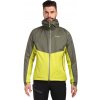 Kilpi HURRICANE-M Pánska hardshellová bunda ZM0103KI Zelená 3XL