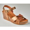 Sandale Hender medeno hnedé 41