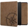 Puzdro KW Mobile - Navigational Compass - KW5939101 - pre Amazon Kindle Oasis 2/3 - hnedé (KW Mobile obal na Amazon Kindle Oasis 2/3, flip, Navigational Compass, hnedé, AutoSleep + záruka 3 roky + dar