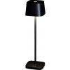 Konstsmide 7829-750 Capri akumulátorová stolná LED lampa 2.2 W teplá biela čierna; 7829-750