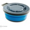 GSI Outdoors Escape Bowl + Lid skladacia miska, 650 ml, modrá