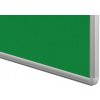Obojstranný textilný paraván ekoTAB, 150 x 120 cm Farba: Zelená