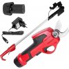 SET Nožnice STREND PRO GARDEN 7,2V 111216 + Teleskopická tyč 111248 (111250)
