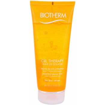 Biotherm Oil Therapy sprchový olej pre suchú až veľmi suchú pokožku Protecting Shower Care 200 ml