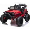 Mamido Elektrické autíčko Jeep Brothers červená