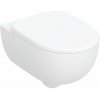 Geberit Selnova Premium wc misa s pomaly sa sklápajúcim sedadlom závesné bez oplachovacieho kruhu biela lesklá 502.793.00.1